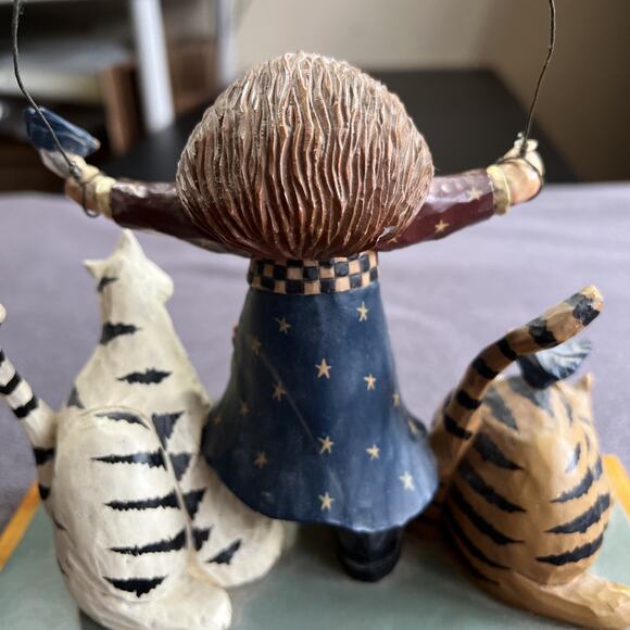 WILLIRAYE Studio 2000 Best Buddies Americana Girl Jumping Rope with Cats WW1313 - Picture 8 of 16